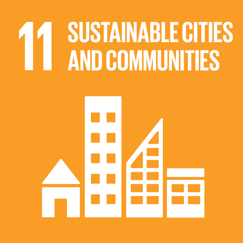 'sustainable cities and communities' icon image